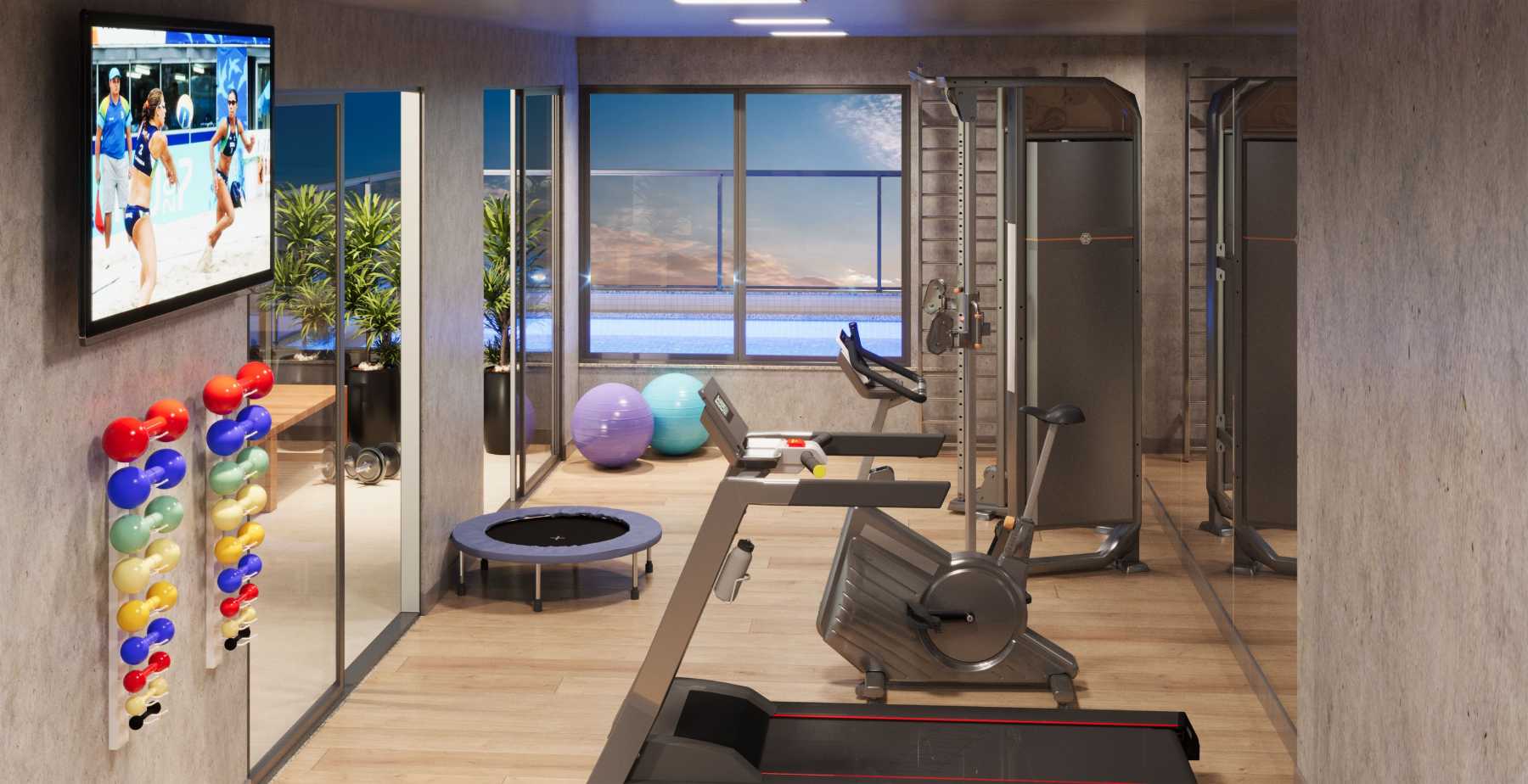 <p>Espaço Fitness</p>
