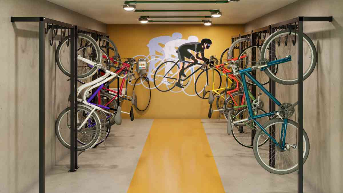 <p>Bicicletário</p>
