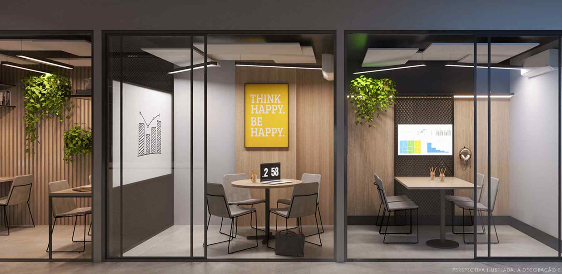 <p>Espaço para reuniões</p>
